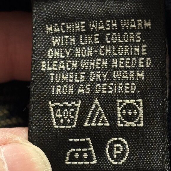 EDDIE BAUER Men Flannel Shacket Shirt Sz L Blue Checker Outdoors Versatile 30-4 - Picture 5 of 9